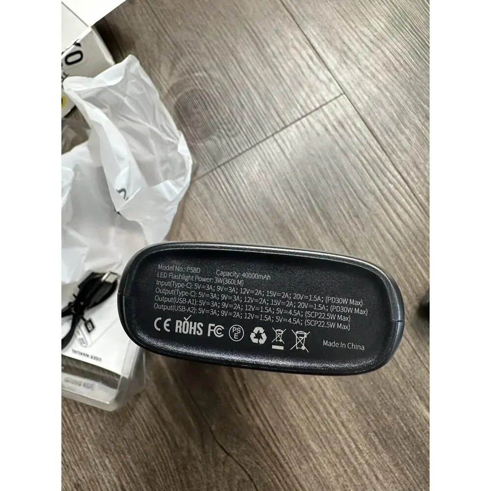 Portable-Charger-Power-Bank - 40000mAh Power Bank PD 30W and QC 4.0 Quick Chargi